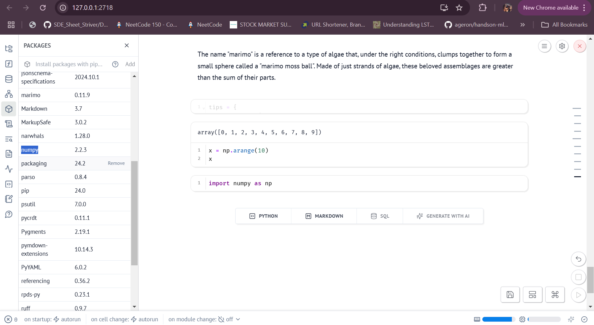 Exploring Dependencies Management